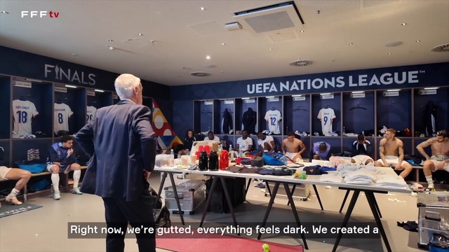 Mbappé dressing room speech after Nations League defeat