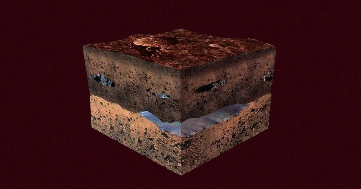 Readings Show Evidence of Huge Ocean Under Mars' Surface