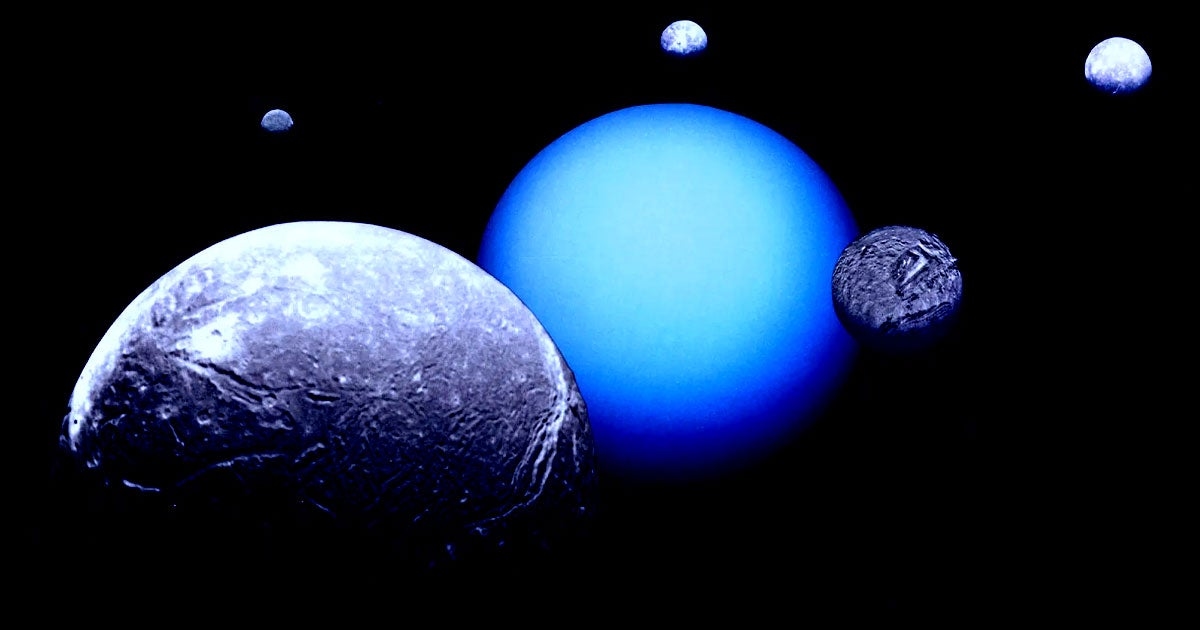 James Webb Spots Mysterious Object Orbiting Uranus