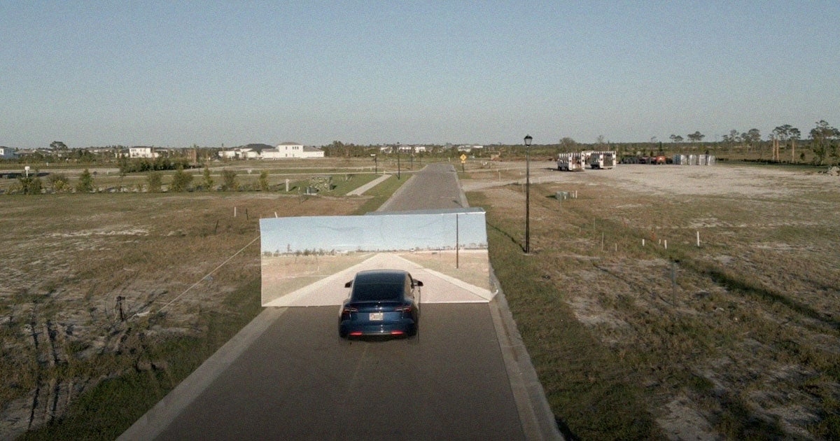 Someone Else Tested Whether a Tesla Will Really Crash Into a Wall Painted Like a Road