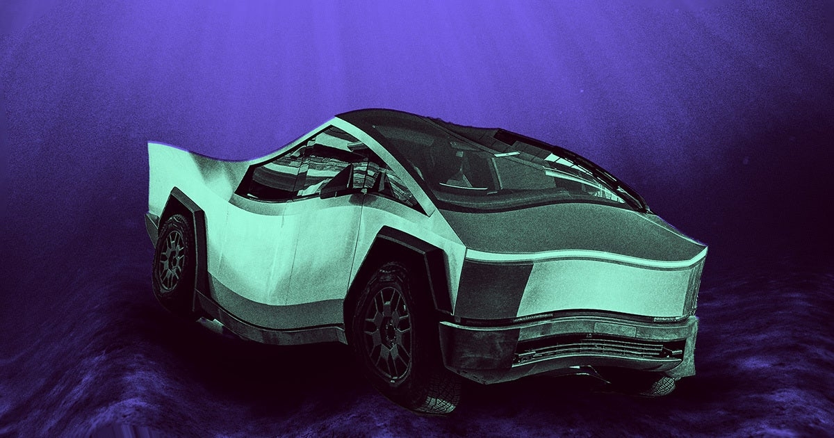 After Elon Musk Promised Cybertrucks Could Function as Boats, One Fell Into a Harbor for a Perfect Test