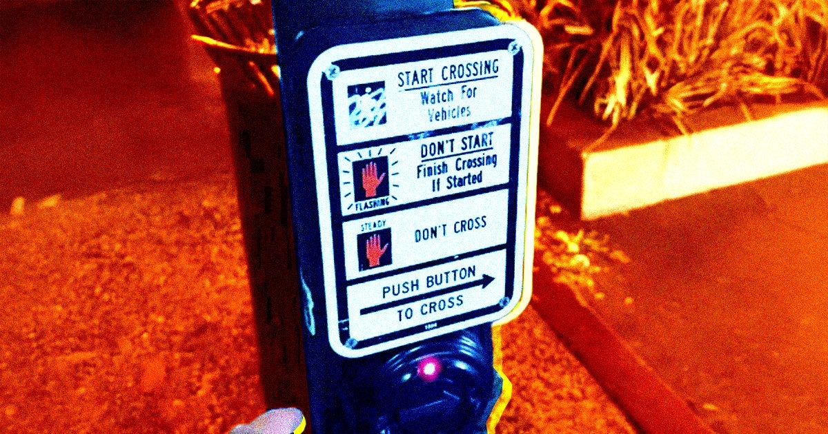 Someone Is Hacking Crosswalk Buttons to Speak in the Voice of Elon Musk Lamenting the Terrible Sadness in His Life