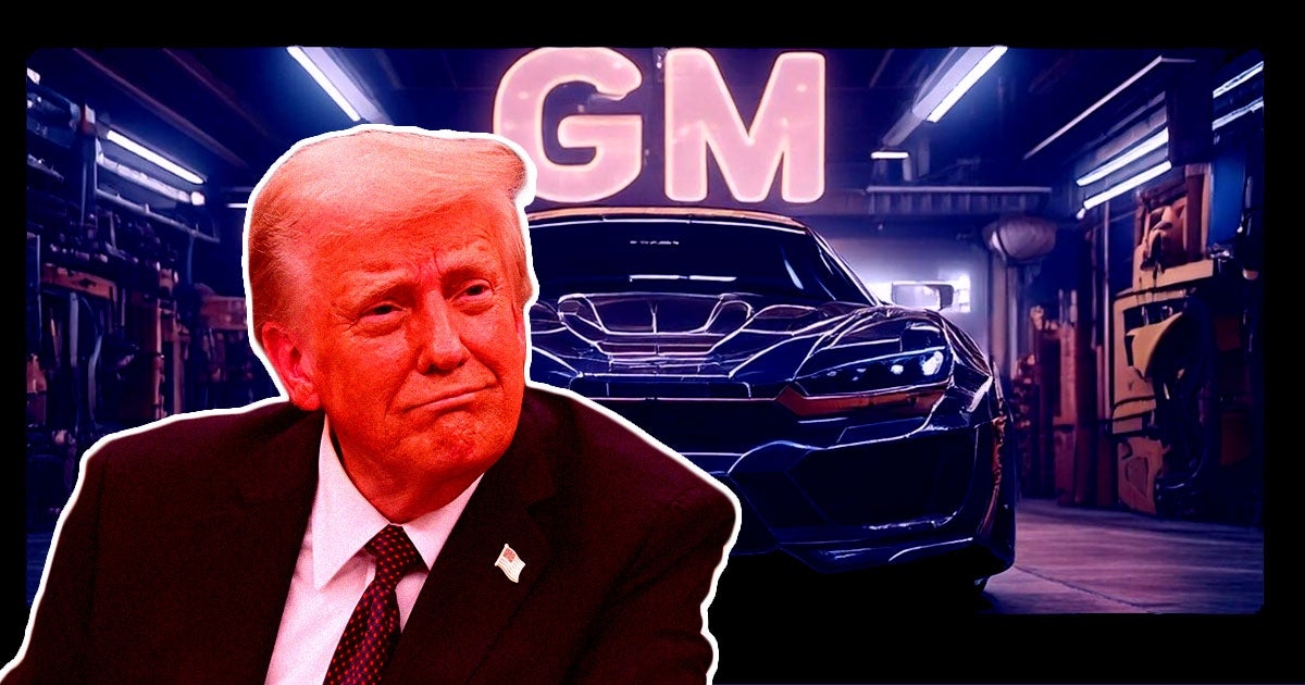 Gullible Donald Trump Thinks an AI Slop Car Is a Real One