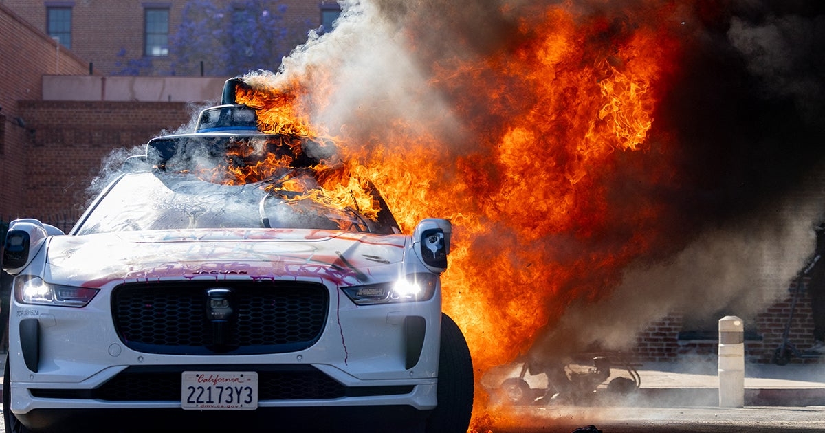 Waymo Hiring For a "Public Affairs Specialist" in Los Angeles While People Are Settings Its Cars on Fire