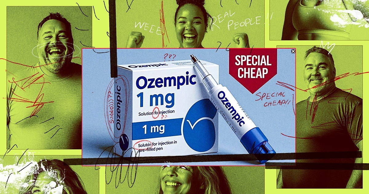 This Sleazy GLP-1 Prescription Site Is Using Deepfaked "Before-and-After" Photos of Fake Patients, and Running Ads Showing AI-Generated Ozempic Boxes