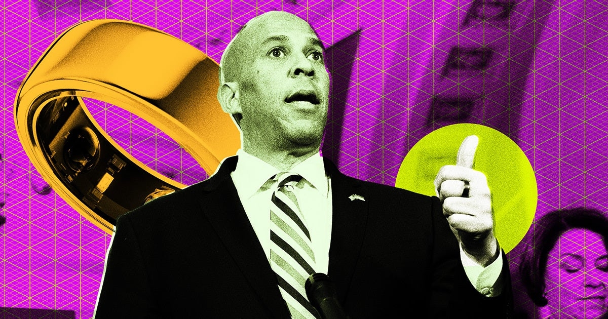 Cory Booker Releases Oura Ring Data From His 25-Hour Speech