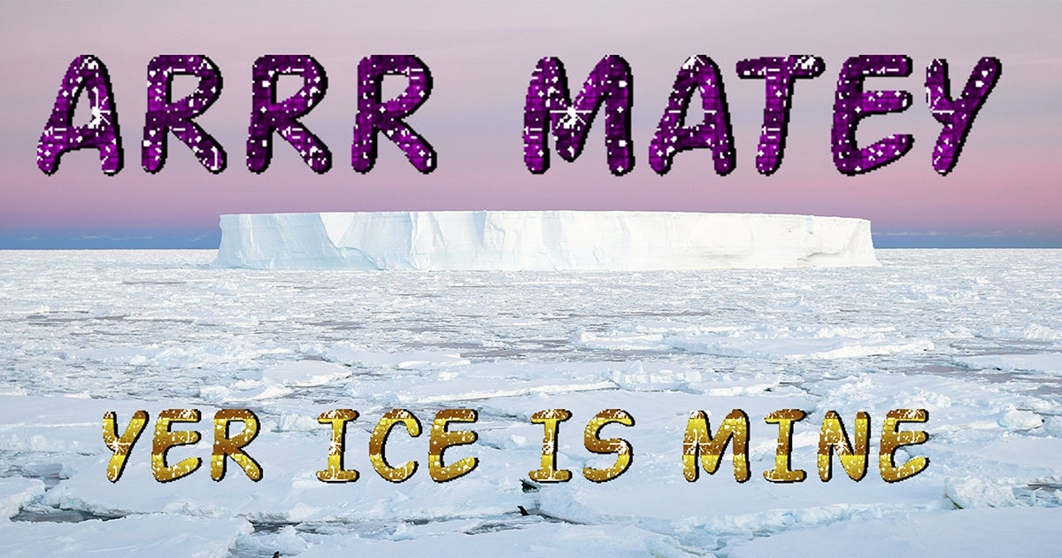 Antarctic Glacier Accused of "Ice Piracy"