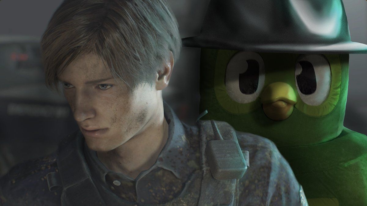 Resident Evil names "AI-first" affront to humanity Duolingo bird its newest biological weapon, making it canon that Leon Kennedy has only learned Spanish by force