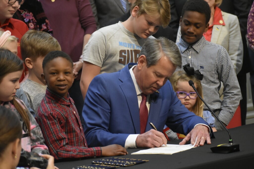 After Georgia Legislature's Sine Die comes signing time for governor