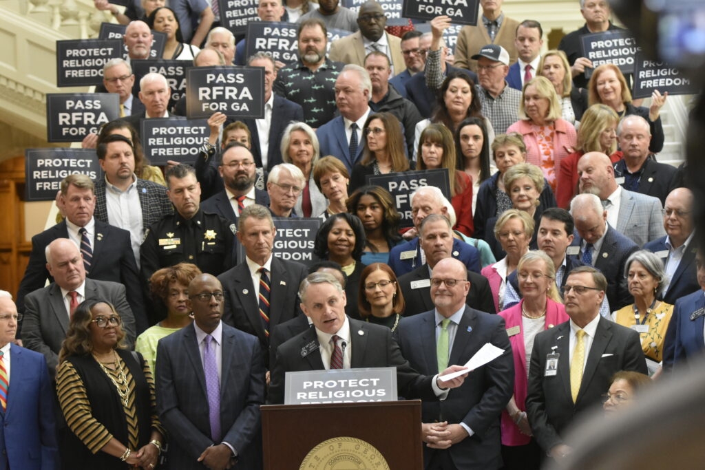 Long-stalled ‘religious freedom' legislation gets Georgia GOP blessing