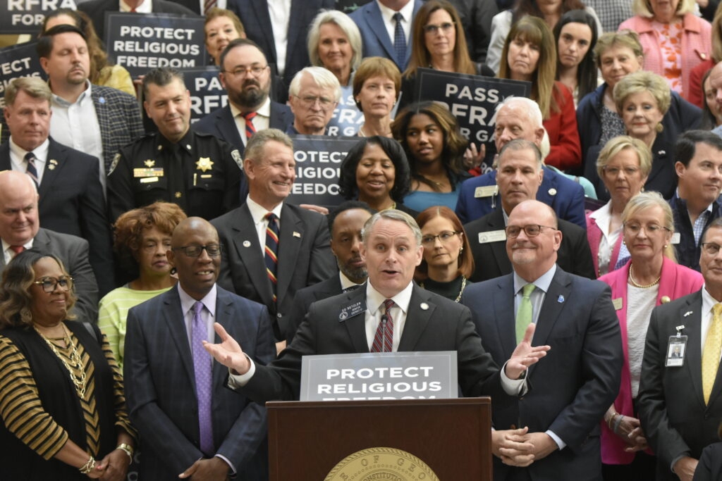 Georgia governor signs ‘religious freedom' bill, vowing the state still is ‘no place for hate'