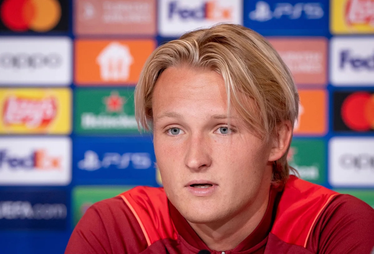 Rennes keeping a close watch on Kasper Dolberg