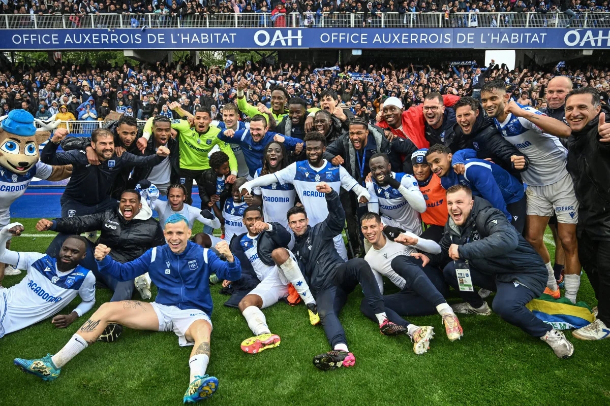 Auxerre continue impressive unbeaten run against France's elite