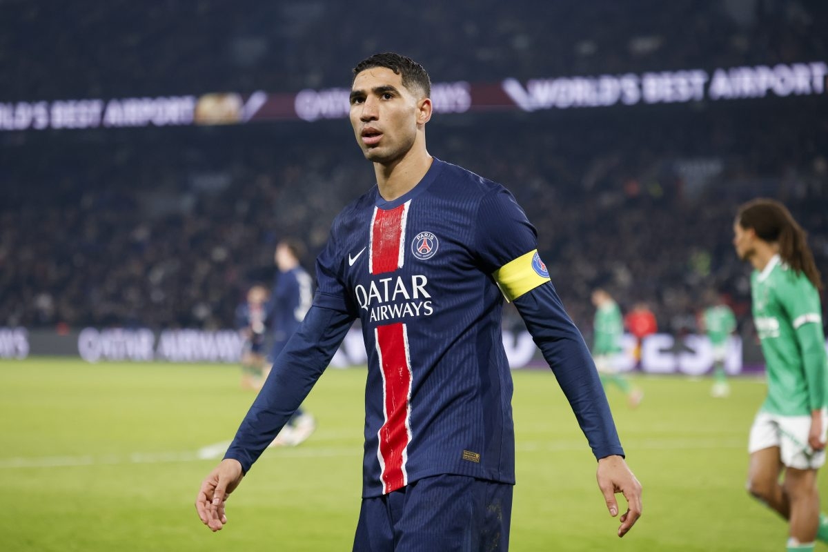 ‘Arsenal need to feel that we're at the Parc des Princes' – Achraf Hakimi's war cry ahead of Arsenal second leg