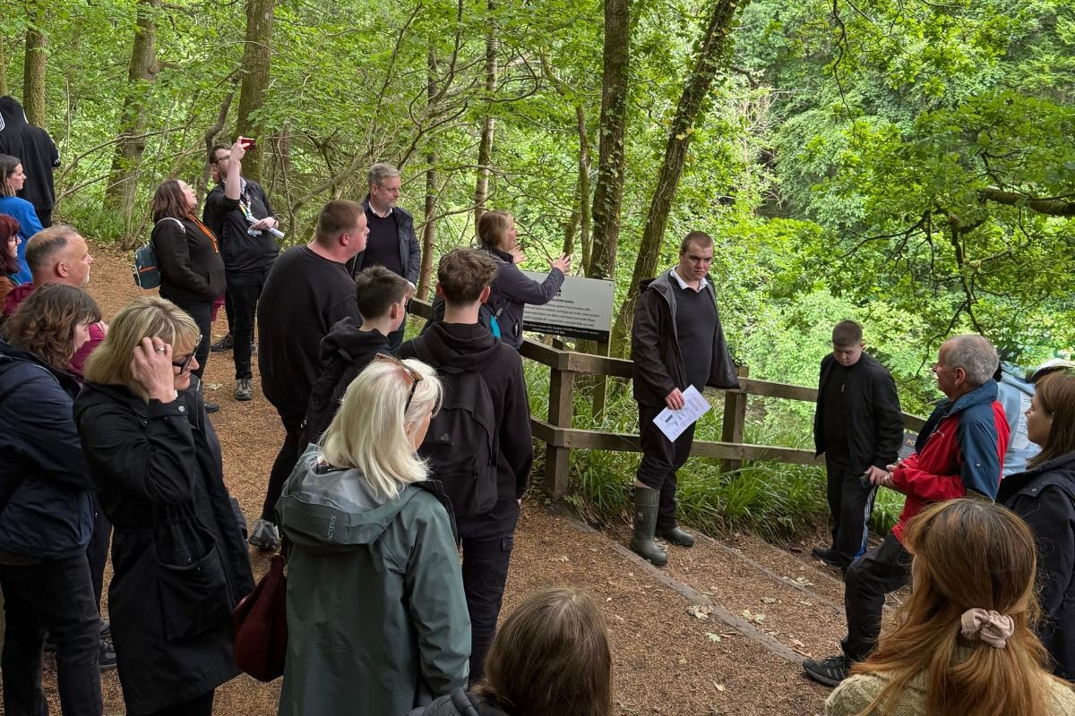 New 1.2km 'Power Trail' showcases village's waterpower history
