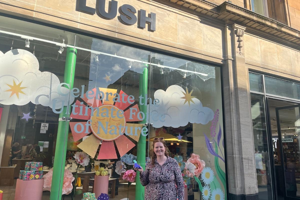 'A beautiful interaction': Glasgow Lush manager shares favourite customer moment
