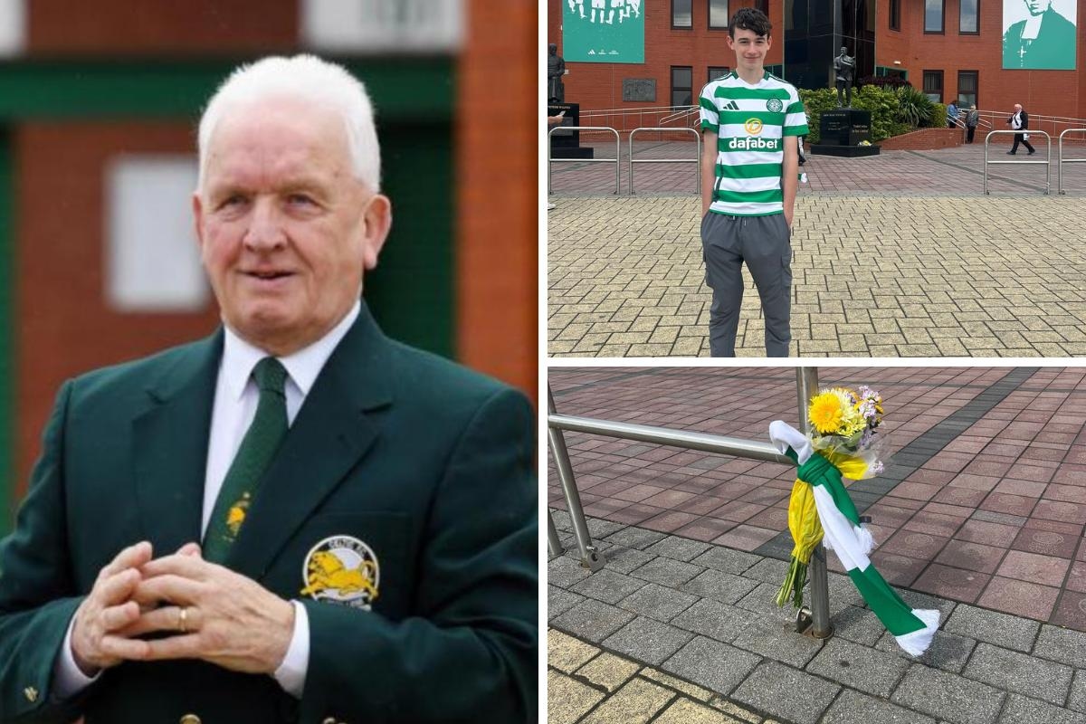 'Devasted' fans react at Celtic Park following tragic death of Lisbon Lion