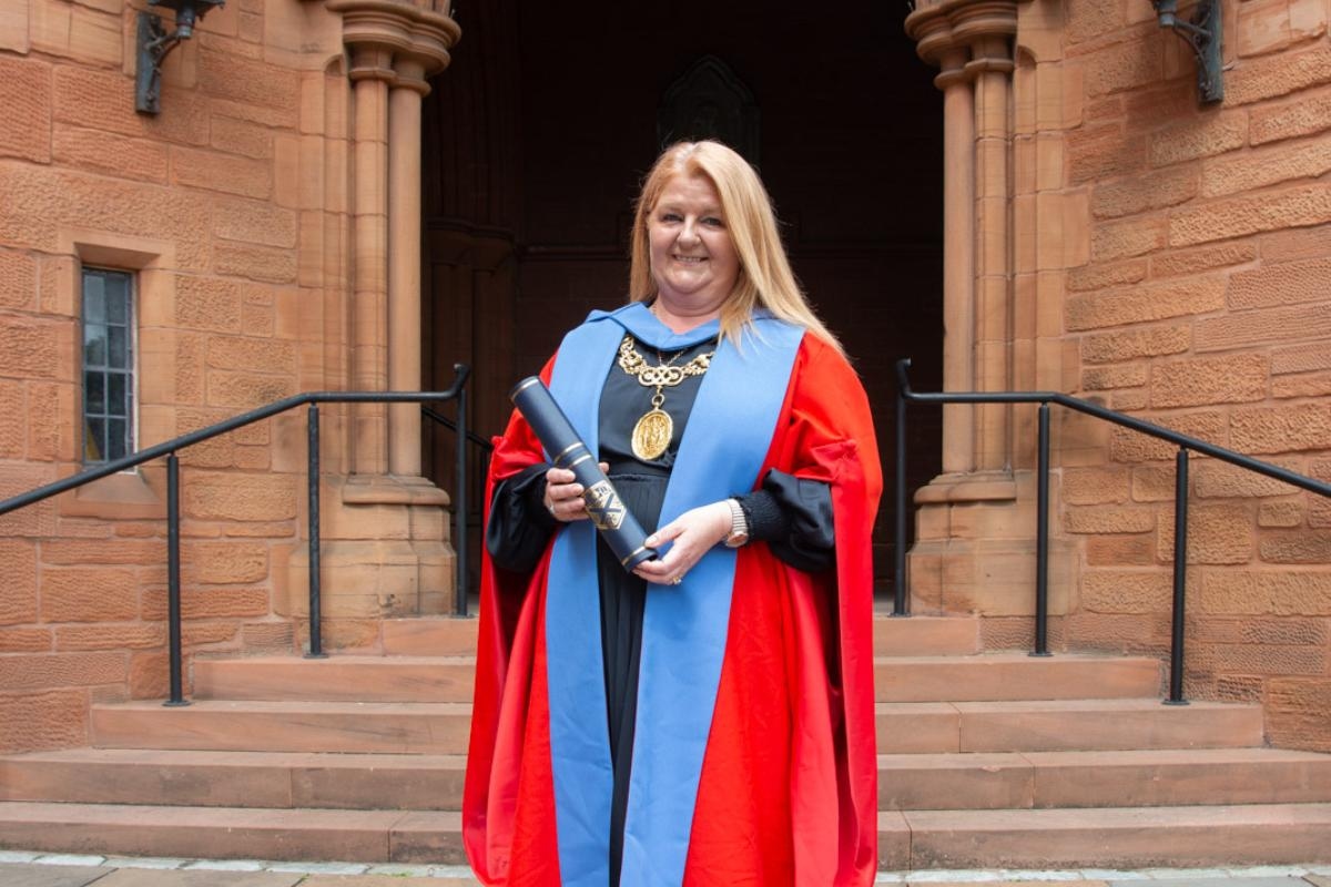 'An ordinary woman from Maryhill': Lord Provost accepts honorary university degree