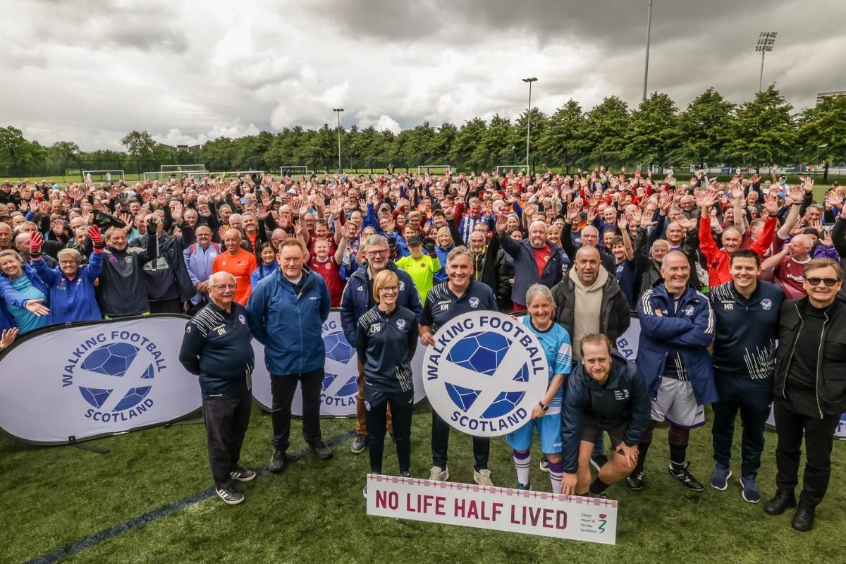 World's largest walking football tournament held in Glasgow