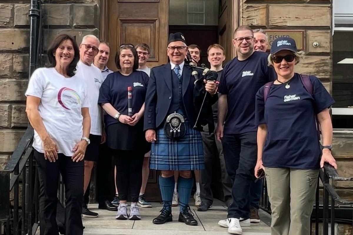 Glasgow firm tackles 200-mile challenge to help homeless