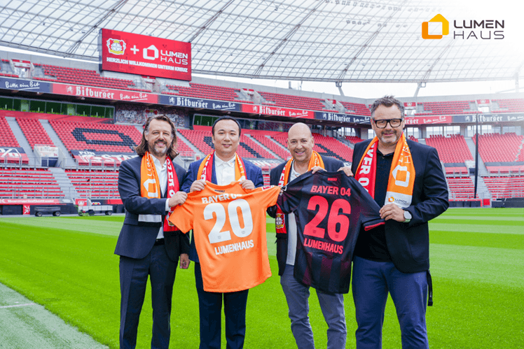 LumenHaus Powers Bayer 04 Leverkusen as Official Premium Partner for 2025/26 Season