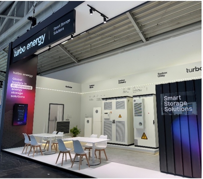 Turbo Energy Showcasing Its Line of Innovative Ai-Optimized Sunbox Energy Storage Solutions at Intersolar Europe 2025