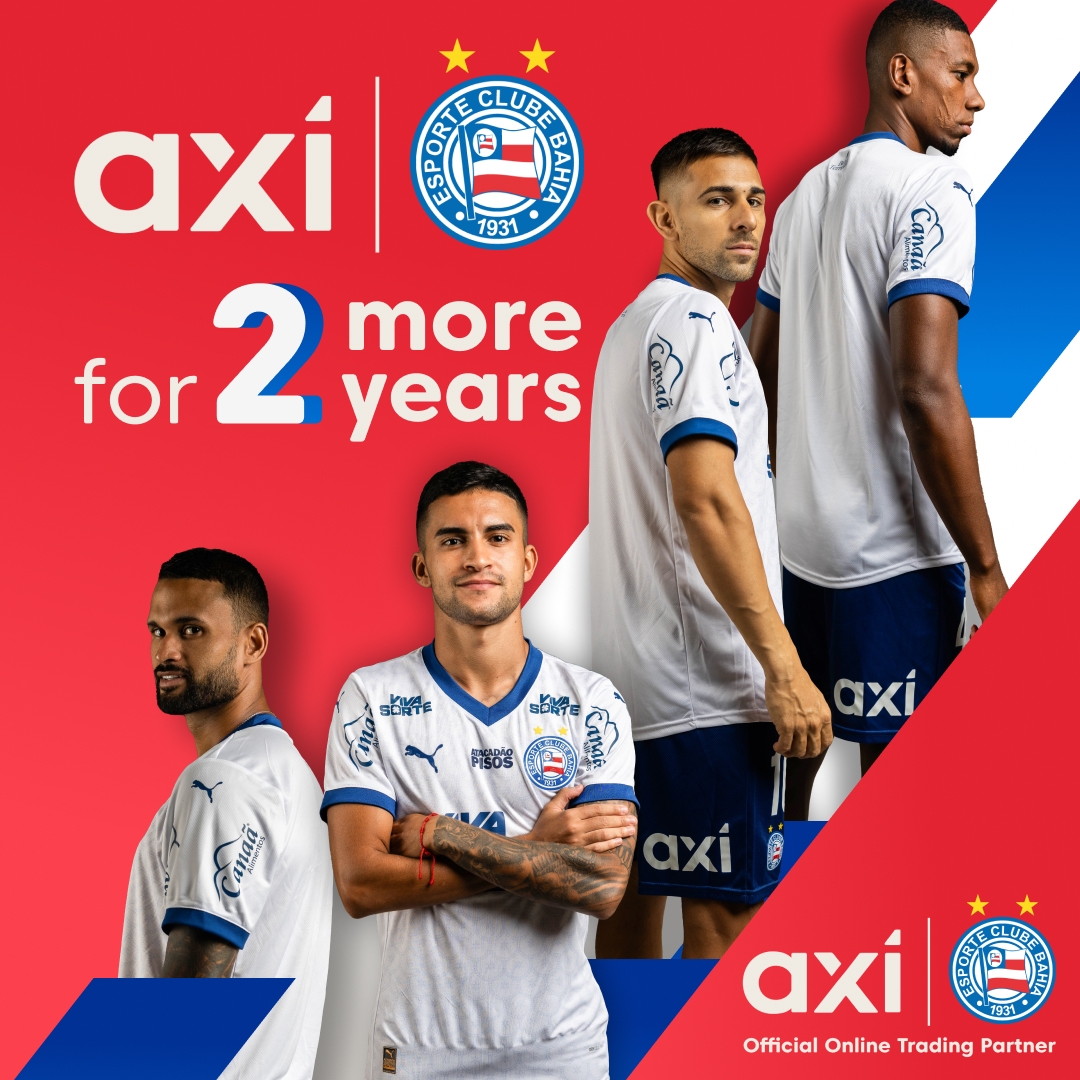 Axi and Esporte Clube Bahia to Continue Their Collaboration for Two More Years