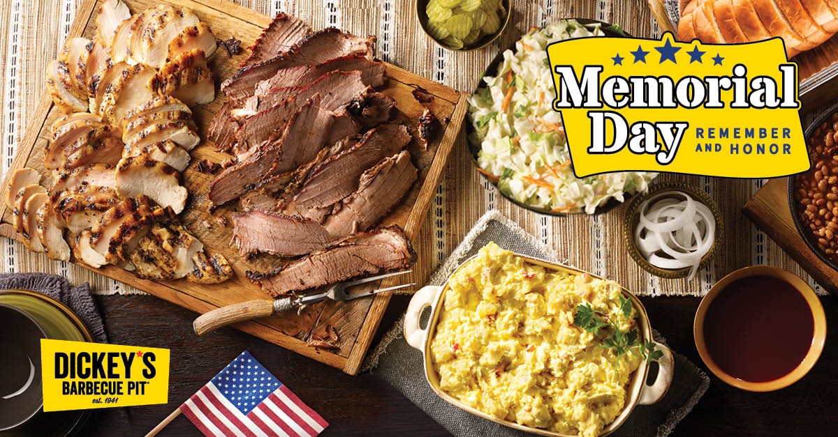 Dickey's Celebrates Memorial Day with $10 Off Packs & BBQ Boxes