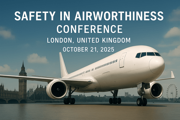 Airworthiness Safety Conference 2025: Hear from Experts in Safety Management, Next-gen Safety, and Remote Pilot Systems (London, United Kingdom - October 21, 2025)