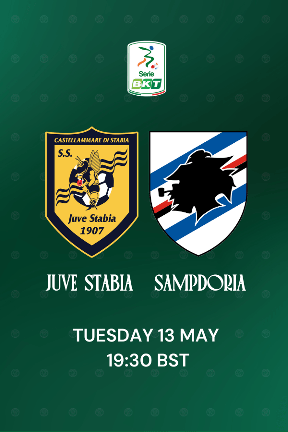 Juve Stabia's Final Regular Season Match Tomorrow to be Broadcast Live in English via Destination Calcio TV