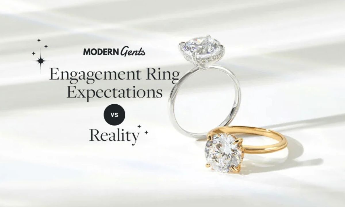 Modern Gents Uncovers the Truth Behind Engagement Ring Expectations