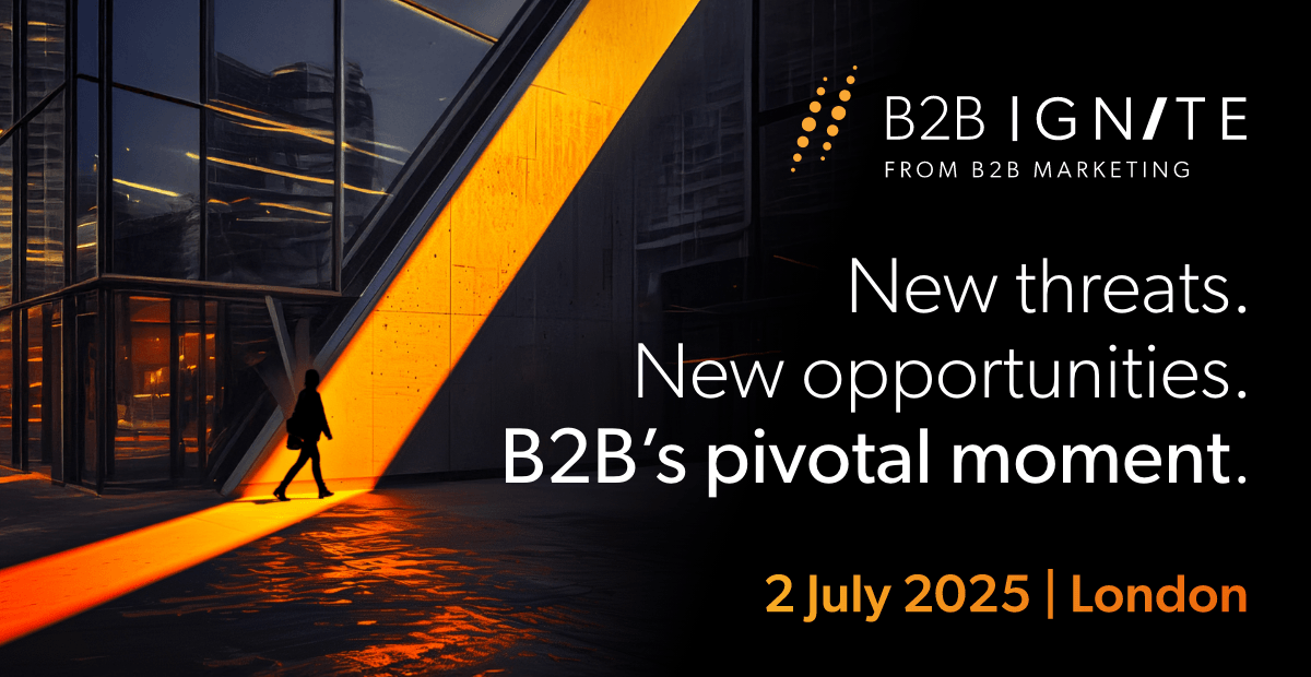 Is AI killing B2B marketing? The great AI debate to be settled live at B2B Ignite 2025