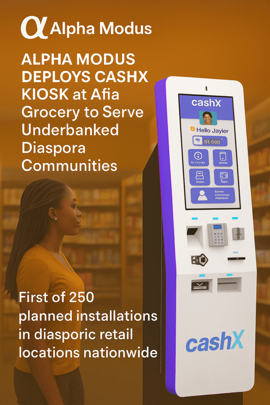 Alpha Modus (NASDAQ: AMOD) Expands CashX to African Specialty Retailers as Strategic Beachhead into Diaspora Markets