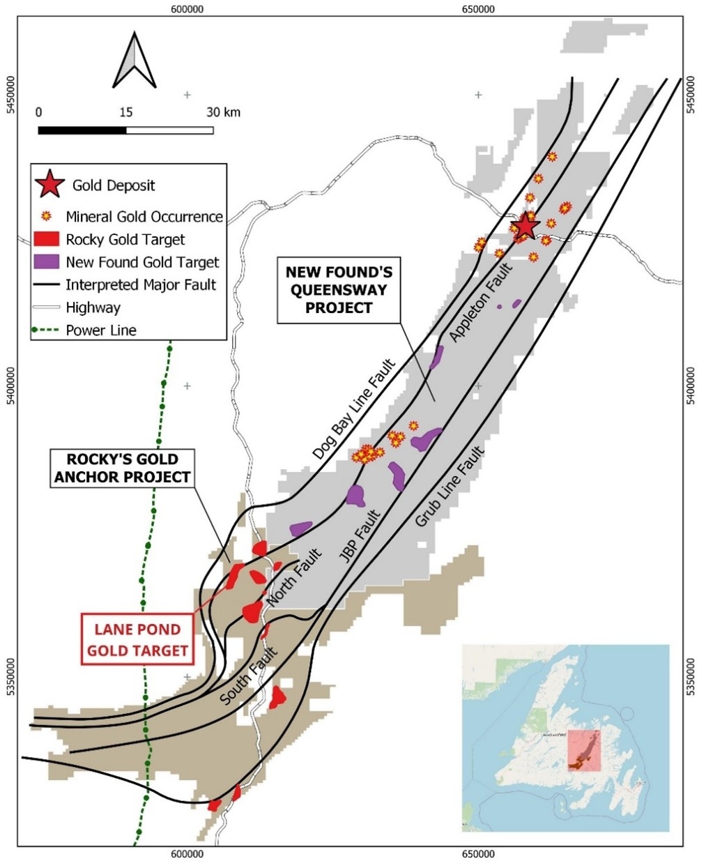 Rocky Shore Initiates Summer Program at Gold Anchor Project, Newfoundland