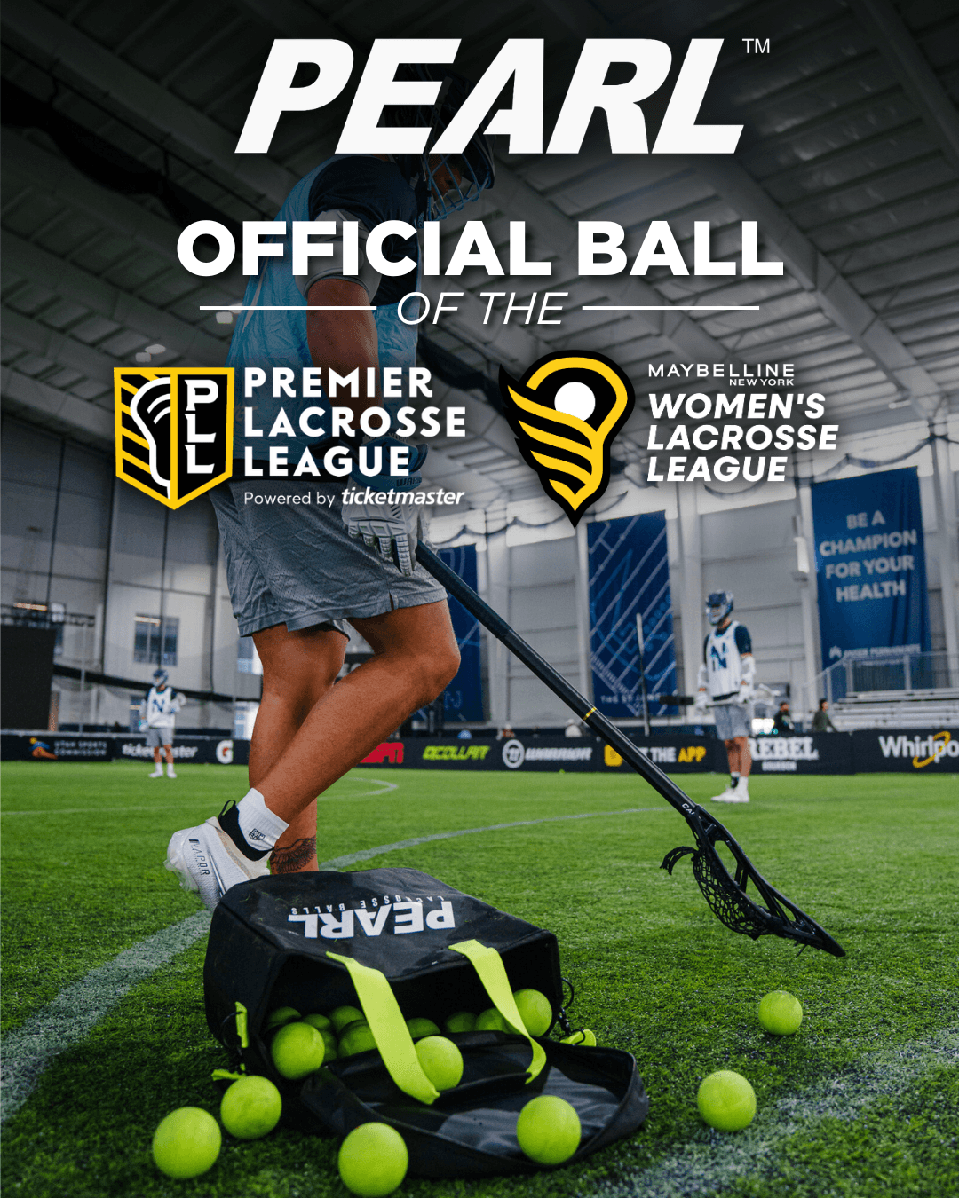 PEARL Named The Official Ball of the PLL & WLL