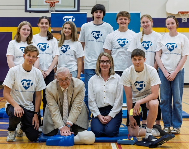 Hydro One and ACT Foundation celebrate more than 25,000 students trained in lifesaving skills