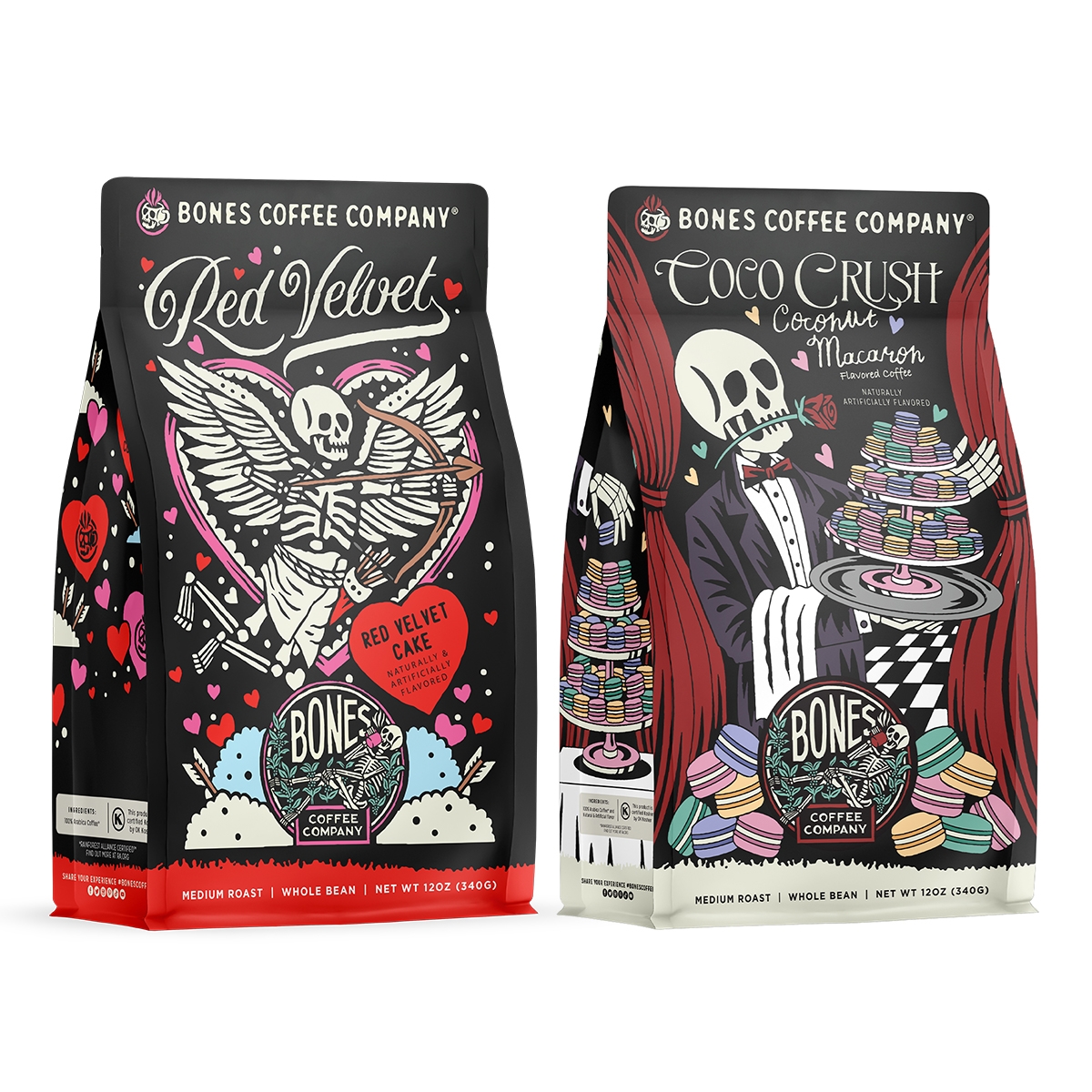 Bones Coffee Company Brews Up Romance With Valentine's Day Flavors