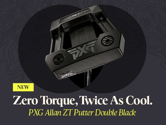 PXG Debuts Sleek Double Black Finish for Its PXG Allan ZT Putter – A Bold New Look for Zero Torque Precision