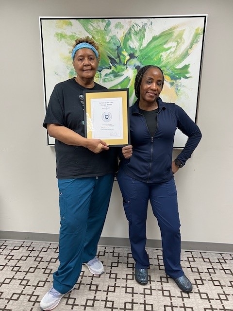 The Carlton at the Lake earns prestigious Enhanced Respiratory Care Accreditation