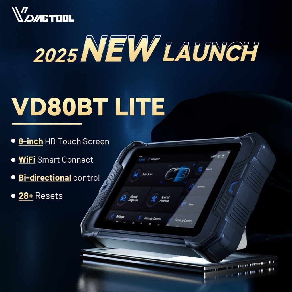 VDIAGTOOL Celebrates 8th Anniversary with Launch of the VD80BT Lite: Pro-Level Diagnostics at an Affordable Price