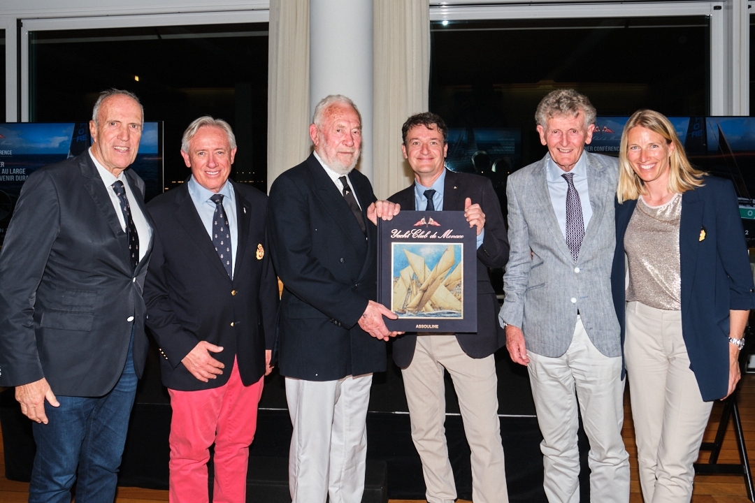 Monaco: Knox-Johnston visits Yacht Club, set to chair ‘Classic Week' jury in September