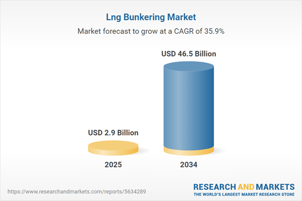 LNG Bunkering Industry Report 2025: Market to Reach $46.5 Billion by 2034 from $2.9 Billion -