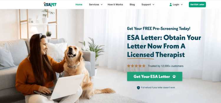 ESA Pet: A Trusted Provider of ESA Letters for California Residents