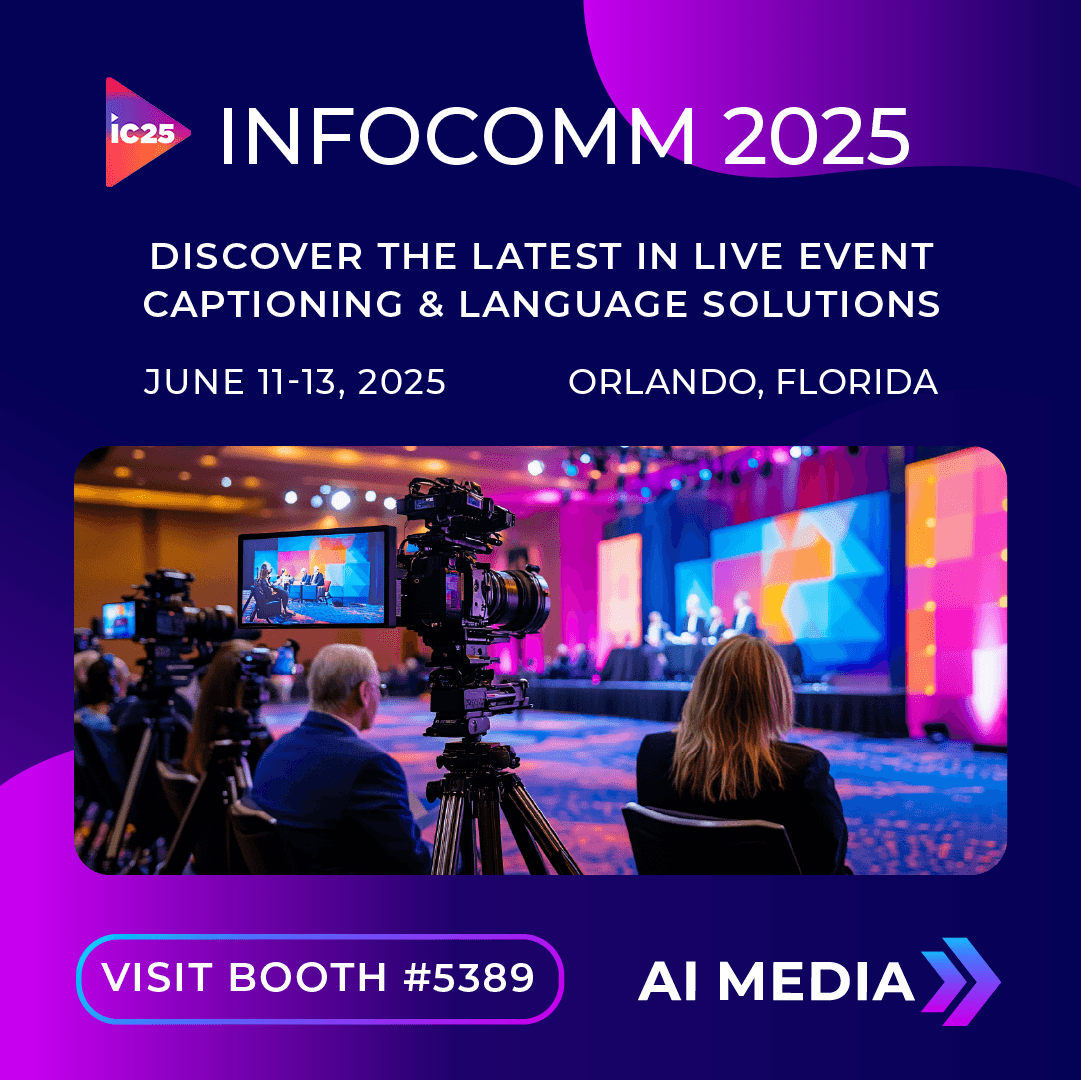 AI-Media Redefines Global Accessibility with LEXI Voice at InfoComm 2025
