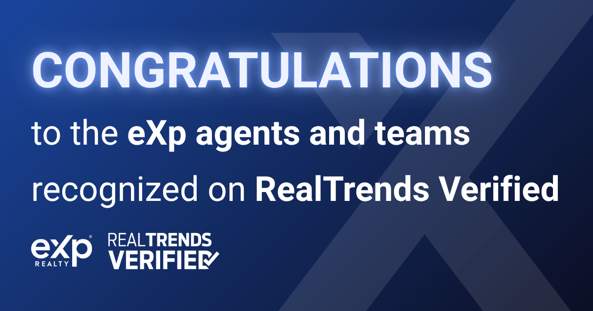 eXp Realty Dominates 2025 RealTrends Rankings With 757 Agents and Teams Honored