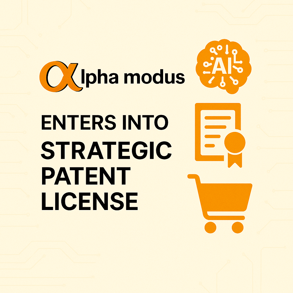 Alpha Modus Expands Strategic Patent Licensing Program with VSBLTY Partnership