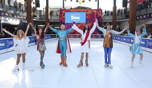 ‘Raw nerve fear': ‘The Boys' team open up about filming the final season while ice skating