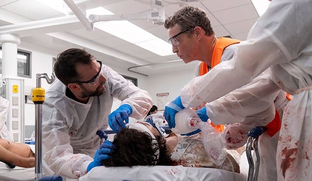 ‘It's just an overwhelming wall of terror': Amanda Marsalis on directing ‘The Pitt's' mass casualty episode