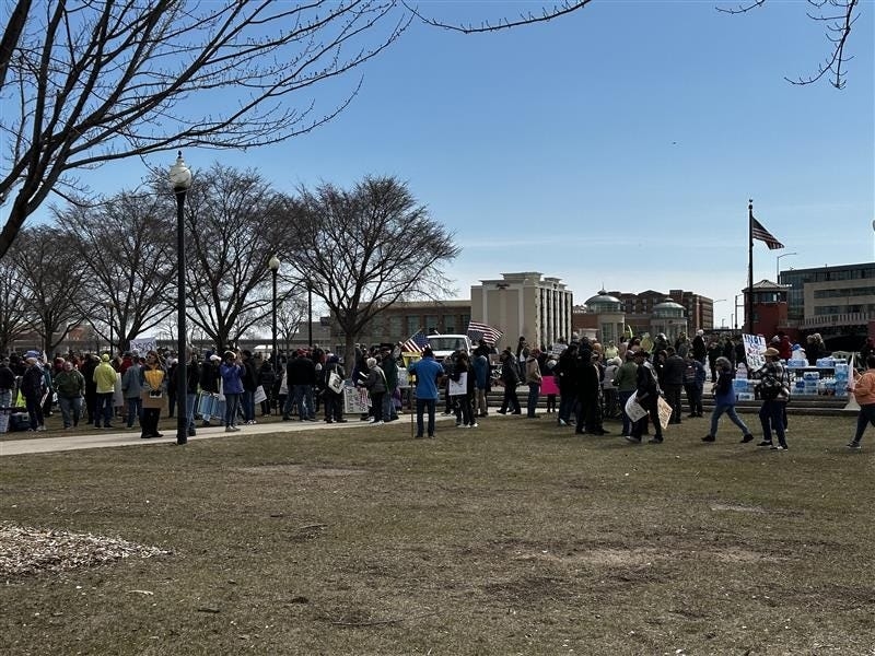 What's the protest in Green Bay's Leicht Park about? Here's what to know