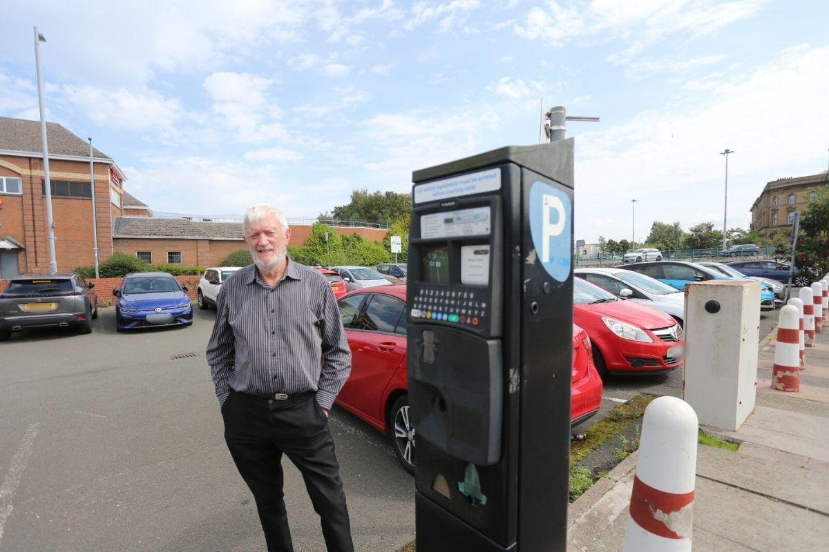 Pensioner hits out at car park owner after being fined £100 for 37-minute stay